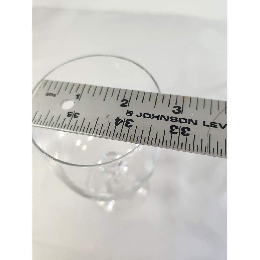 Cristal D'Arques Paris Royal Water Goblet Wine Glass 8oz Clear Hexagonal Stem - Picture 5 of 6